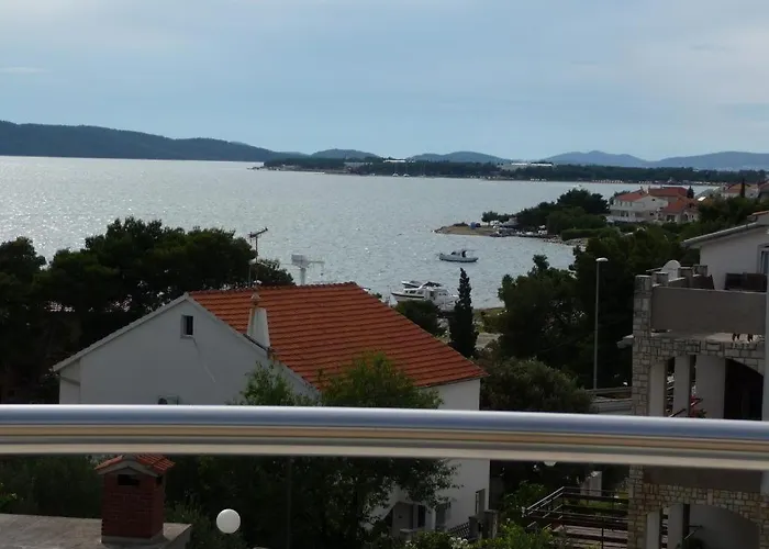 Апартаменты In Brodarica With Sea View, Balcony, Air Conditioning, Wifi 5183-1